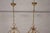 1990s Gilt Metal and Glass Lanterns, 1990s, Set of 2 For Sale - Image 5 of 15