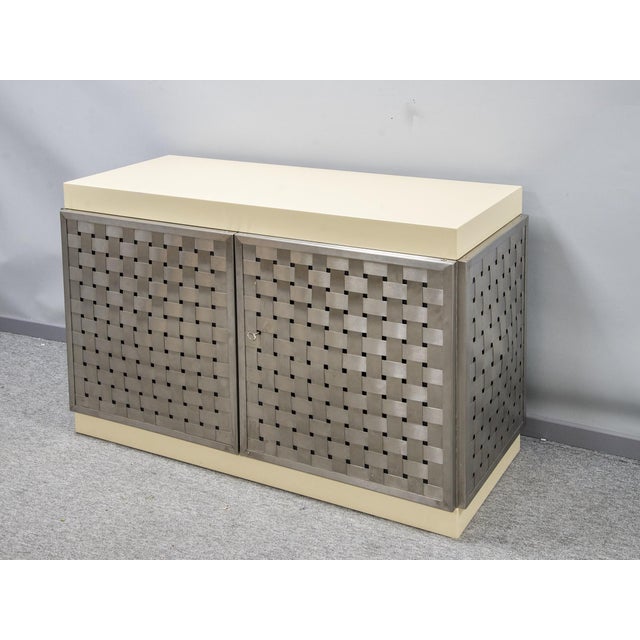 Mid-Century Modern Buffet by Françoise See, 1970s For Sale - Image 3 of 16