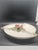 Lefton 3-Part Divided Dish With Capodimonte Roses Midcentury