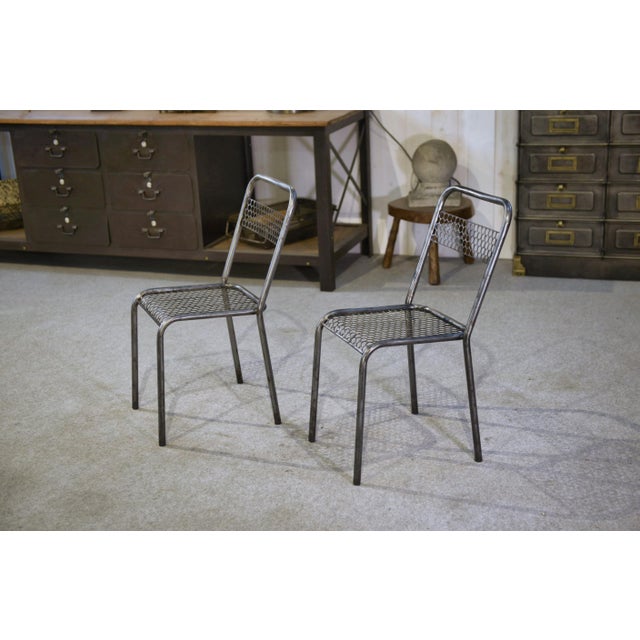 Chairs by René Malaval, 1950s, Set of 2 For Sale - Image 12 of 12