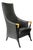 Mid-Century Leather Armchair by Umberto Asnago for Giorgetti Progetti For Sale