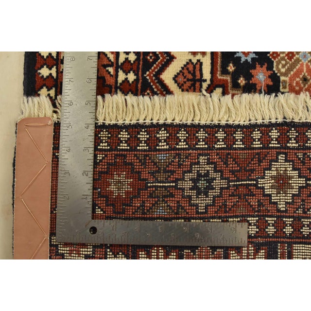 Yalameh Runner 2’1” X 9’3” Ivory Wool Vintage Tribal Hand-Knotted Rug For Sale - Image 13 of 13