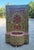 Moroccan Olive Green & Burgundy Mosaic Tile Fountain / Rafraf Style For Sale - Image 9 of 9