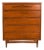 1960s Mid Century Modern Highboy Dresser Bassett For Sale