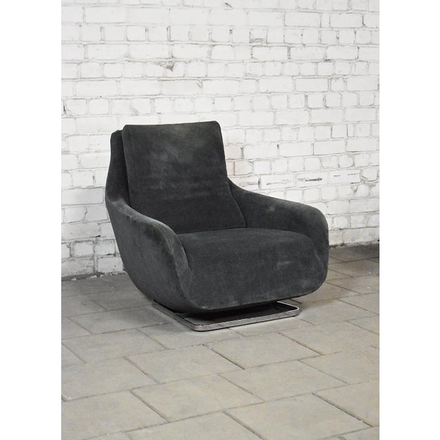 Set of Shaman Lounge Chair and Ottoman by Eric Jourdan for Ligne Roset, France, 2000s For Sale - Image 3 of 10