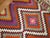 Dazzling Bohemian Vintage Turkish Kilim Flat-Weave - 3'9" x 4'11" For Sale - Image 4 of 6