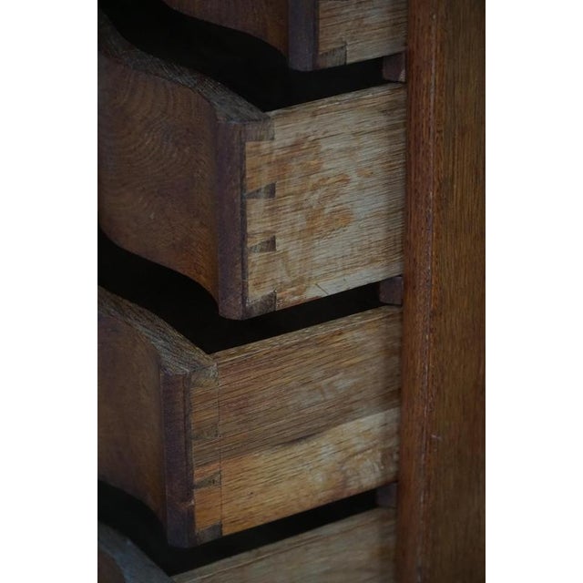 Baroque-Style Chest of Drawers in Oak, 1920s For Sale - Image 10 of 18