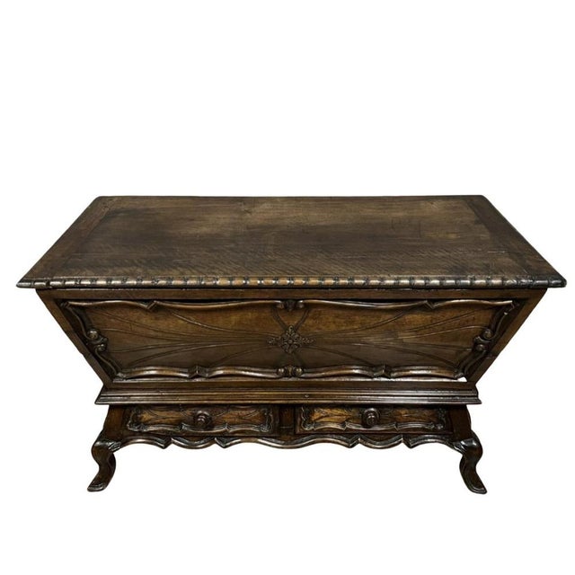 Brown Louis XV Style Dough Kneading Tub in Walnut For Sale - Image 8 of 8