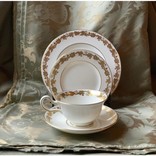 1950s Wedgwood Bone China “Breakfast Suite “, 4 Pieces | Chairish