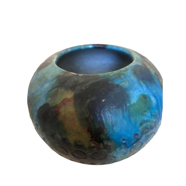 Alvino Bagni Alvino Bagni ‘Sea Garden’ Bulbous Vase For Sale - Image 4 of 9