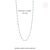 4.29ct Natural Aquamarine & 1.11ct Diamond Tennis Necklace in 14k White Gold For Sale - Image 10 of 16