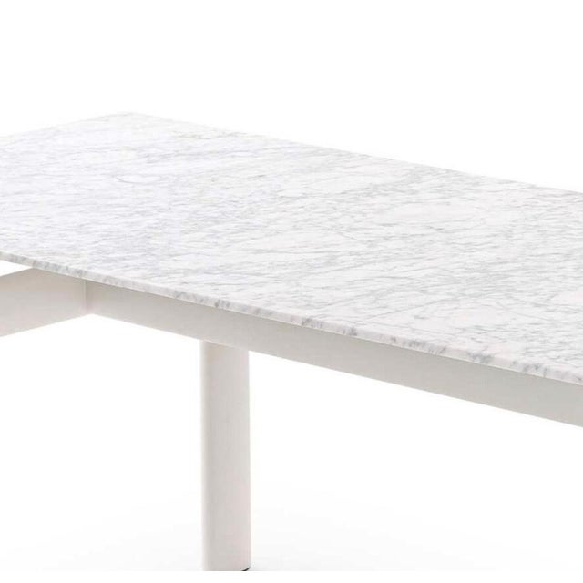 Metal Airplane Tube Outdoor Dining Table by Le Corbusier for Cassina For Sale - Image 7 of 10