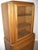 Contemporary Early 20th Century Oak China Cabinet For Sale - Image 3 of 3