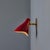 Red 1950s Gino Sarfatti Model #10 Sconce for Arteluce for Red For Sale - Image 8 of 12