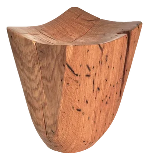 V21174 Vessel in Natural Oak Wood by Jörg Pietschmann