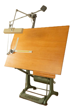Table from Franz Kuhlmann, 1950s