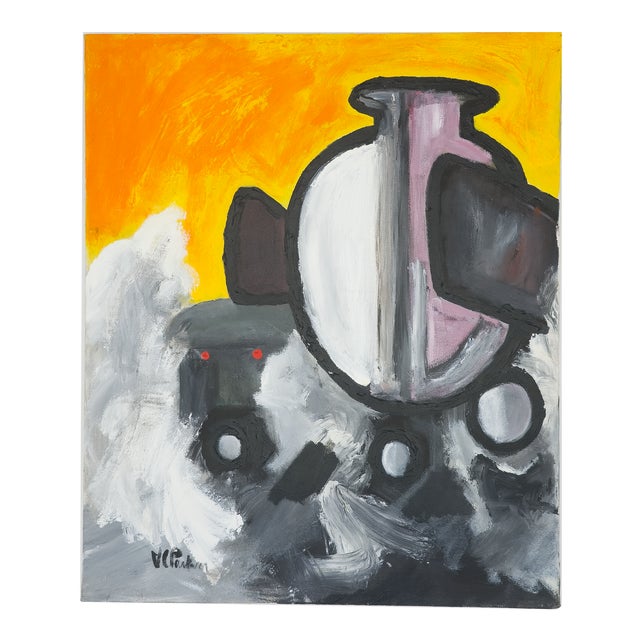 Ash and Signal* Virginia Cohn Parkum, c. Unknown In Ash and Signal, Virginia Cohn Parkum constructs a stark visual field...