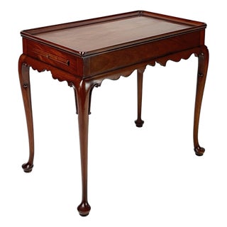 Mid 20th Century Kittinger Colonial Williamsburg Tea Table - Early Mark For Sale