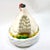 Staffordshire Large 19th Century Staffordshire Bisque Hen on Nest For Sale - Image 4 of 15