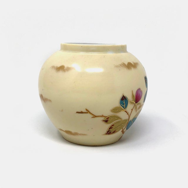This antique hand painted Victoria Carlsbad vase is in good condition as pictured with no chips or cracks, has some minor...