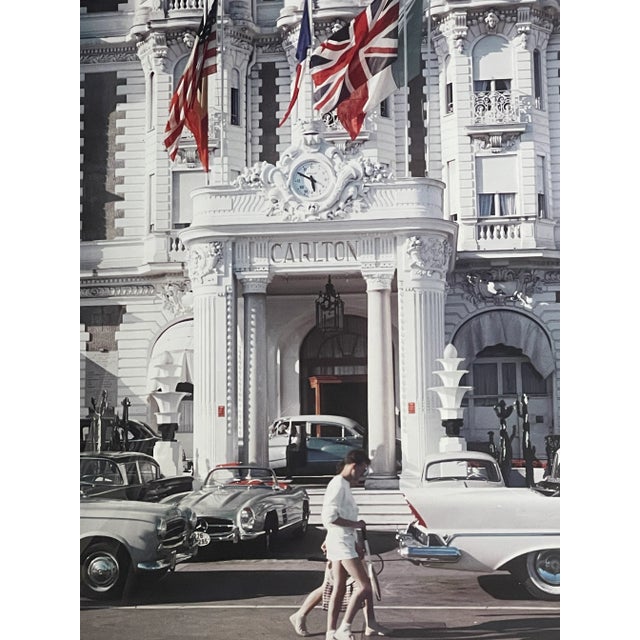 Printmaking Materials The Carlton Hotel Limited Edition C-Print by Slim Aarons, Framed For Sale - Image 7 of 8