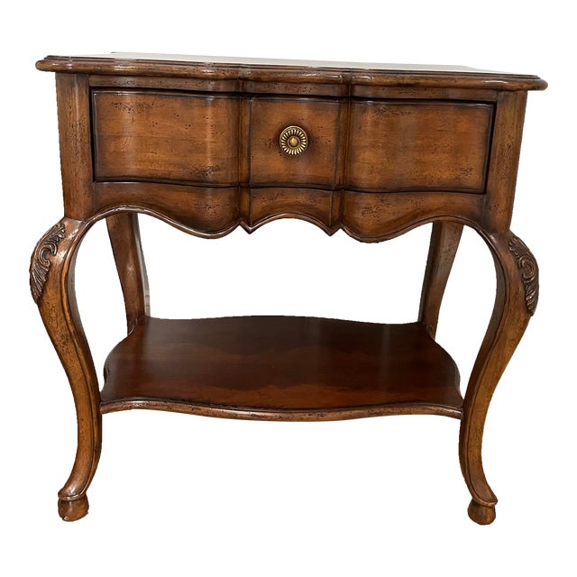 Drexel Heritage Belle Maison French Bedside Table Chairish