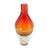 Murano-Style Sommerso Art Glass Vase With Amber Overlay and Internal Swirl, 12" For Sale - Image 4 of 10