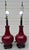 Pair of Vintage Chinese Oxblood Red Glazed Ceramic Table Lamps – 33.5" For Sale - Image 15 of 18