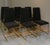 Suede and Gilded Steel Chairs, Italy, 1970s, Set of 6 For Sale - Image 18 of 18