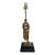 Vintage Cast Brass Vintage Golfer Lamp For Sale
