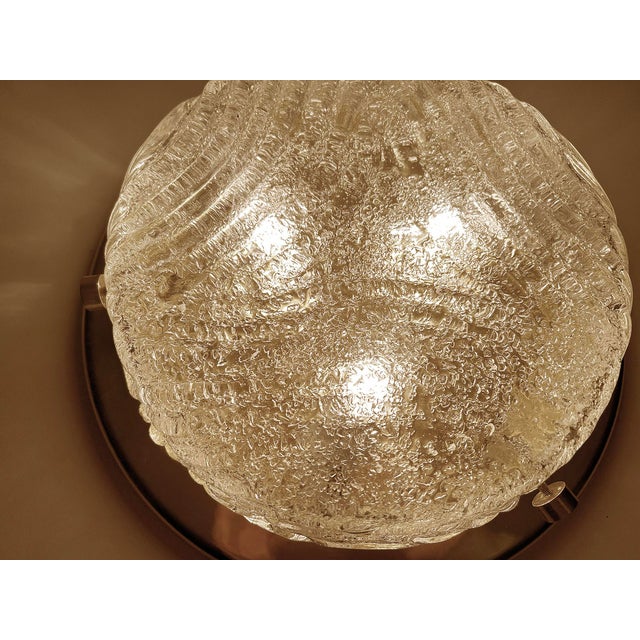 Murano Glass Flush Light from Hillebrand, 1970s For Sale - Image 13 of 18