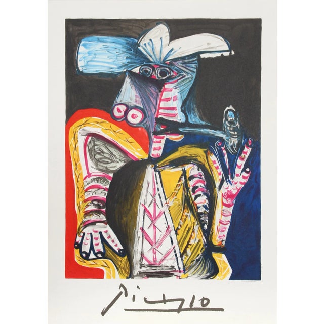 Personnage a la Pipe Pablo Picasso Year: of Original: 1971 | Year Printed: 1979-1982 Medium: Lithograph Edition: 1000...
