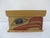 Northwest Coast Indigenous hand-carved and painted bentwood box with lid featuring a traditional eagle design in red and...