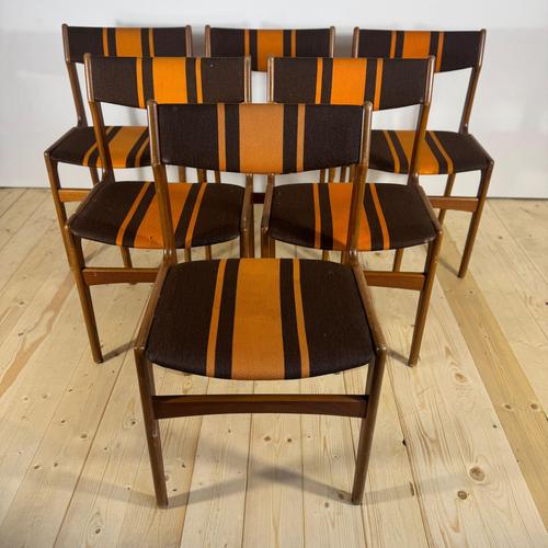 Vintage Teak Chairs attributed to Erik Buch, 1960s, Set of 6 For Sale - Image 11 of 11