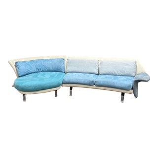 Il Loft Fly Microfiber Two Piece Sectional For Sale