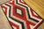 Tribal 1930s Red Zig Zag Tribal Antique American Navajo Rug 3' 2" X 5' 2" Flatweave Wool Carpet For Sale - Image 3 of 8