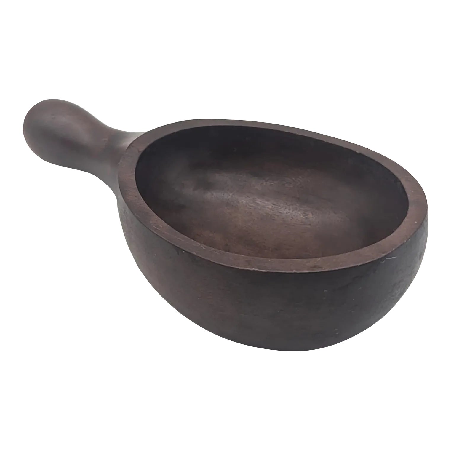 1960s Jean Dobré Tropic-Art Brazilian Imbuia Wood Bowl | Chairish