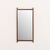Mid-Century Italian Teak Mirror, 1970s For Sale - Image 9 of 9