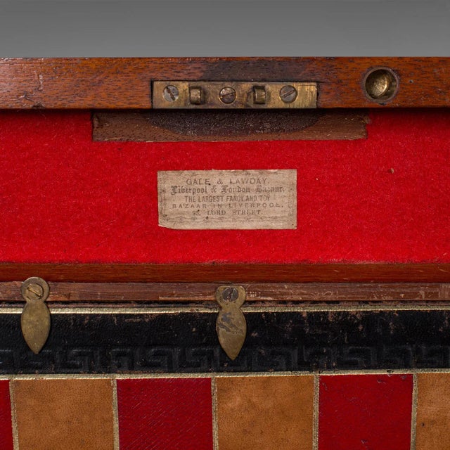 Antique Parlour Games Compendium, English, Gaming Box, Chess, Cards, Victorian For Sale - Image 12 of 12