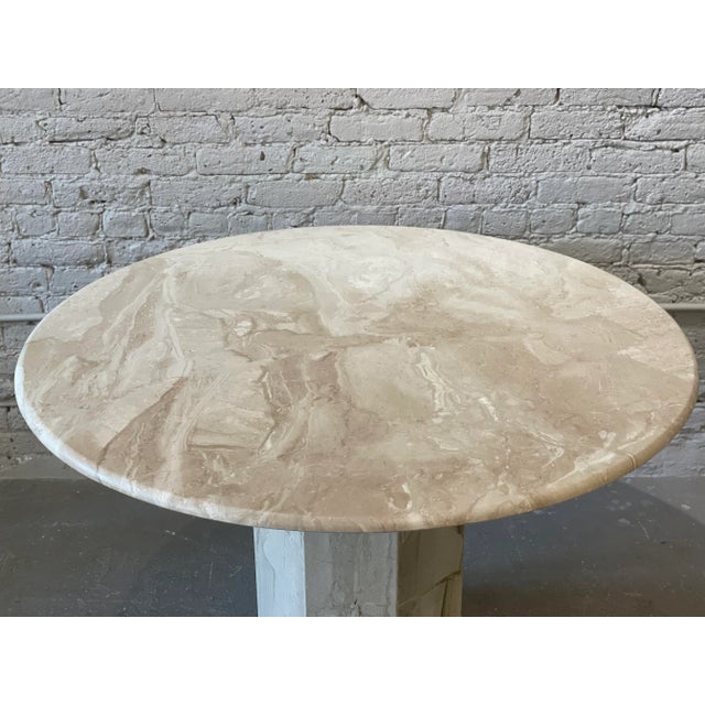 Love the veining on this little table which has been professionally honed, removing the dated lacquer to reveal an organic...