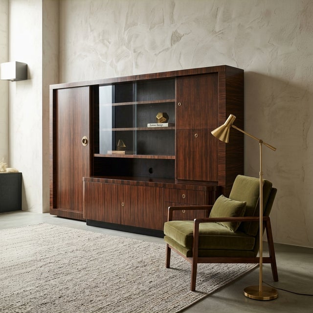 Large New Objectivity Wardrobe by Bruno Paul, 1930s For Sale - Image 15 of 16