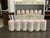 1990s Pfaltzgraff Tea Rose Wall Spice Rack With 12 Canisters with Shelf New Rare Complete Set For Sale - Image 9 of 18