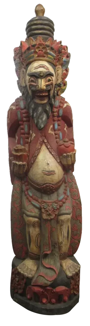 Thai Artist, Ancient Temple Statue, 1900, Wood