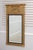 Age: Approx: 40 Years Old Details: Gold w. Black Accent Early 19th Century Design Trumeau Style Mirror w. Nice...
