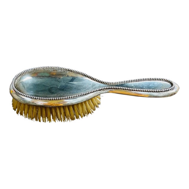 Antique Sterling Hair Brush For Sale