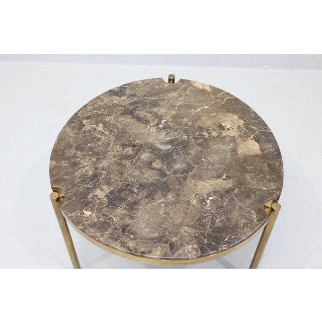 Occasional Table in Emperador Marble by Osvaldo Borsani, 1960 For Sale - Image 13 of 15