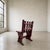 Arts & Crafts Brutalist Handcrafted Mahogany Chairs, 1970s, Set of 2 For Sale - Image 4 of 12