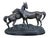 Metal Pierre Jules Mène, Sculpture with Horses, 1800s, Bronze & Marble For Sale - Image 7 of 7