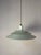 White Louvered Lamp with Marbled Glass from Jeka For Sale - Image 4 of 11