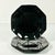 Glass 1980s Post Modern French Arcore Black Glass Octagonal Salad Plates - Set of 4. For Sale - Image 7 of 11